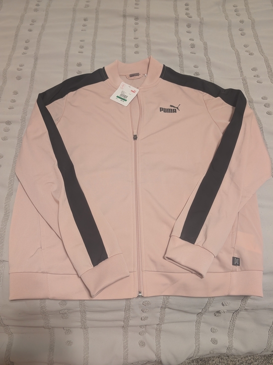 Puma Jackets & Blazers - NWT Puma Baseball Tricot Track Jacket Women's Size Large